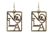 "Nola" Logo Earrings