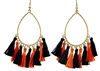 Teardrop Shape Halloween Earrings