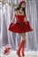 Wholesale Miss Santa Claus dress with belt, matching hat, arm wamer, and stockings