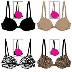 Wholesale Add two cup sizes extreme push-up bra
