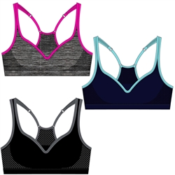 Wholesale Seamless push-up sports bra