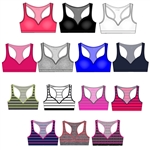 Wholesale Plus Size Seamless Racerback Push up Bra