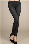 Wholesale Embroidered jeggings with rivet detail