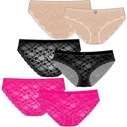 Touch of Roses - wholesale all over lace panty