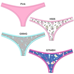 Wholesale Cotton Spandex Thong