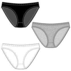 Wholesale Heart Me Bikini Panty