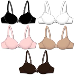 3 Bows are better than one - Plus size bra