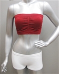 Seamless Tube Bra Top with removable pad