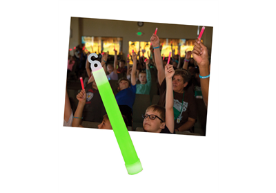Group Glow Sticks. Pack of 12 (green alternate). SAVE 50%