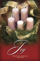 Advent Week 3 Christmas Bulletins (pkg.100).  Save 50%.