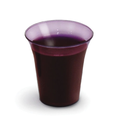 Grape Colored Disposable Communion Cups by Artistic.  1000 per package. RW78