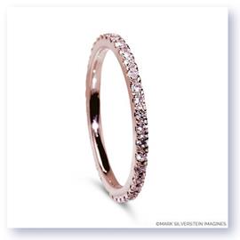 Mark Silverstein Imagines Polished 18K Rose Gold and Pink Diamond Eternity Band