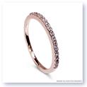 Mark Silverstein Imagines 18K Rose Gold Half Diamond Eternity Band