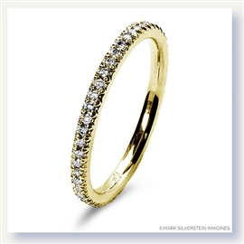 Mark Silverstein Imagines 18K Yellow Gold Micro Pav&#233; Set Diamond Eternity Band