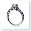 Mark Silverstein Imagines 18K White Gold Sculpted Filigree Diamond Enagagement Ring