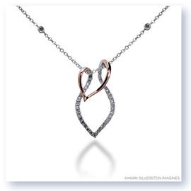 Mark Silverstein Imagines 18K White and Rose Gold Diamond Pendant