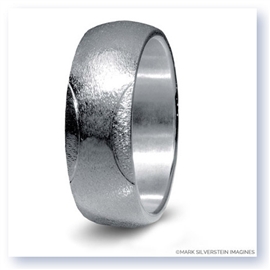 Mark Silverstein Imagines Sterling Silver Tennis Themed Men&#39;s Wedding Band