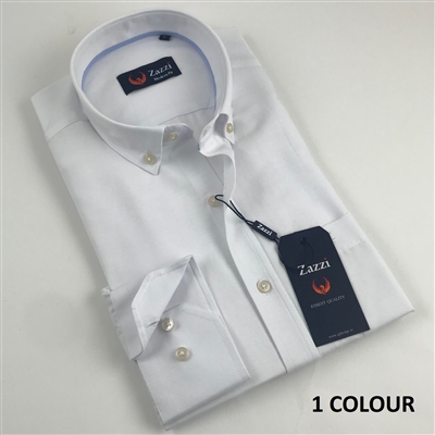 ZAZZI Oxford Casual Shirt In Solid Colours