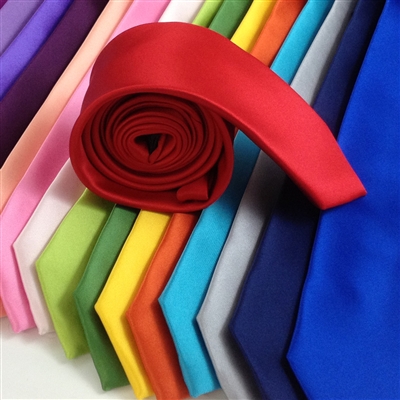 B1061 Montagu Solid Colour Satin Ties