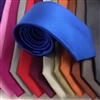 N1631 ZAZZI Solid Colour Silk Ties