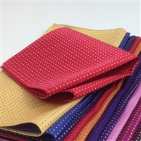 657 Silk Pin Dot Pocket Squares