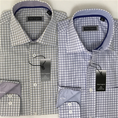 PE5454 Peter England Check Formal Shirt