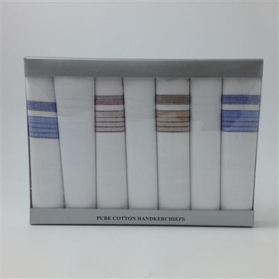 7 Pack Mixed Handkerchiefs PK-MIX