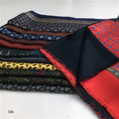 Reversible Silk Scarves