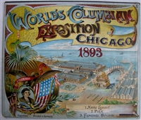 SOLD  - 1893 COLUMBIAN EXPOSITION CHICAGO WORLD'S FAIR POP -  This item is for reference only, to find available movable books, see category "Books for Sale"