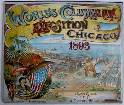 SOLD  - 1893 COLUMBIAN EXPOSITION CHICAGO WORLD'S FAIR POP -  This item is for reference only, to find available movable books, see category "Books for Sale"