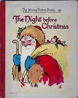 SOLD - Night Before Christmas - 1914 - The Moving Picture Books - Movable book