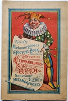 METAMORPHOSES antique movable flap book - Bavaria -