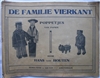 De Familie Vierkant - Poppetjes Van Papier (The Square Family Paper Figures) 1914 cut-out and set up book