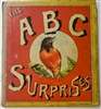 Antique Movable Fold Out book. The ABC Surprises - Lothrop Publishing