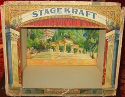 Antique toy theater by Stagekraft