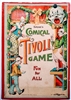 Spear's Comical Tivoli Game with movable clowns 1800's complete with balls and instruction sheet