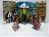 Kubasta Nativity - Prazsky Betlem -  Orbis - With BOTH of the original free standing figures 1968