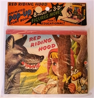 Kubasta Red Riding Hood - 1961 Pop-up book - Mint in original packaging