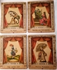 Grand thÃ©Ã¢tre en Actions. Set of all 4 scenes circ: 1883 French Theater-Bilderbuch
