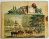 Antique Peepshow Tunnel Book - Netherlands - Maliebaan in Utrecht â€“ 1842