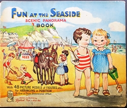 Raphael tuck fun at the seaside panorama with Movable Pictures