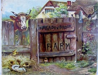 Raphael Tuck Meadow Brook Farm - Pop-up