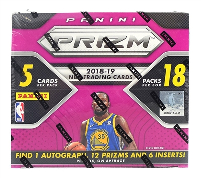 Pick a Pack 2018-19 Prizm BK Fast Break