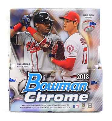 PICK A PACK 2018 Bowman Chrome Baseball HOBBY