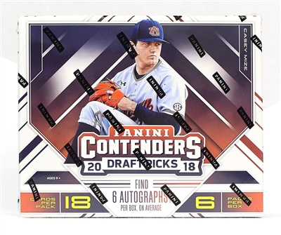 Pick a Pack 2018 Contenders Draft Baseball