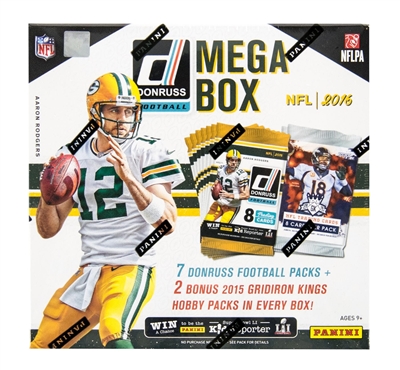PAP 2016 Donruss Football Mega Box Pack #2