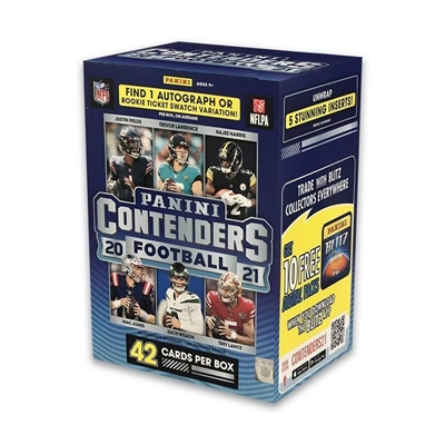 PAP 2021 Contenders Football Blaster Pack #5
