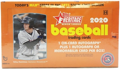 PAP 2020 Topps Heritage Minor League #6