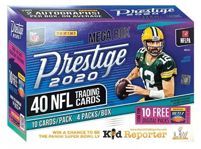 PAP 2020 Prestige Football Mega Box Pack #1