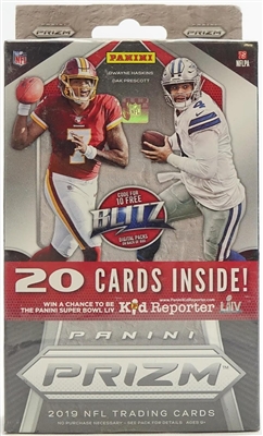 PAP 2019 Prizm Football Hanger Box #1